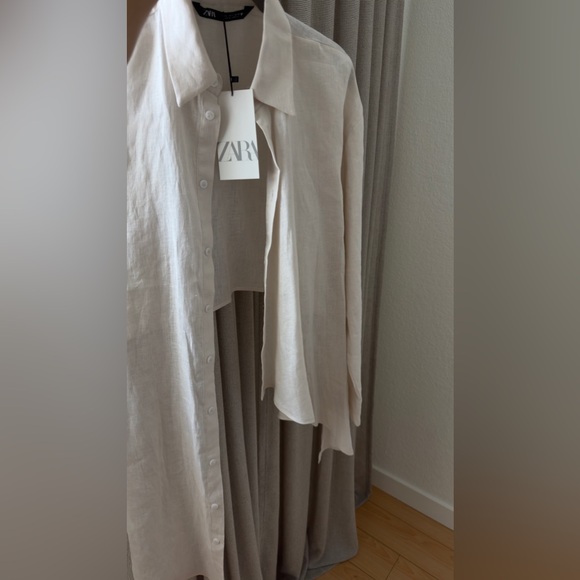 Zara Linen Shirt - Picture 8 of 8